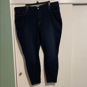 Women's Dark Blue Jeans